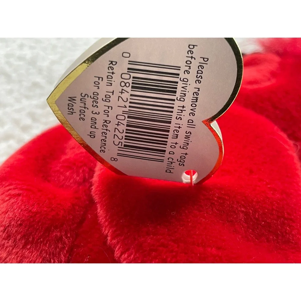 Ty Kids‎ OS Beanie Baby Mac Cardinal Red Plush Bird 1999 Collectible 4225